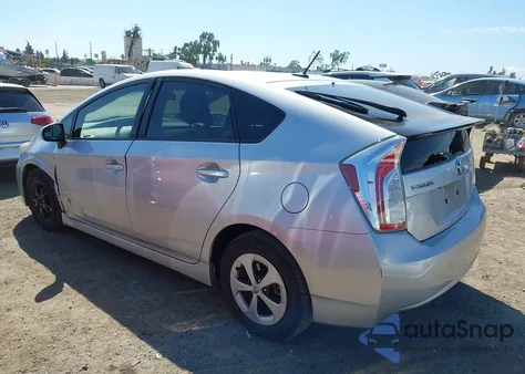 2013 Toyota Prius Three из США, поврежденный, VIN JTDKN3DU7D1632244